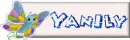 Colorful Butterfly Nameplate- Yanily