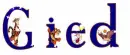 Pooh & Friends Letters (with sparkles)- Gied