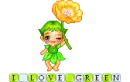 i love green