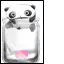 Panda Falls into Jar