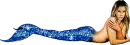 blue mermaid