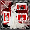 Lady in the white dress