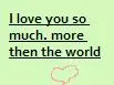 love you