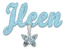 blue necklace jleen