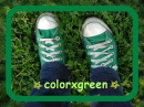 Green Converse