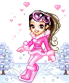 LITTLE GIRL IN THE SNOW