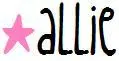 Allie pink name