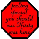 Kristy showing Love