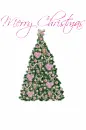 Rose Chrismas Tree (animated)- Merry Christmas