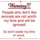 Warning