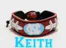 Carolina Tarheels Football Bracelet- Keith