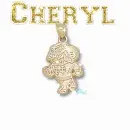Carolina Tarheels Ram Charm (with sparkles)- Cheryl