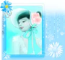 Lady blue