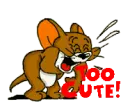 Jerry (Tom & Jerry) Laughing (animated)- Too Cute!