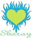 Sharay Flaming Heart