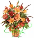 Bouquet of Fall Flowers (with sparkles)- Cheryl