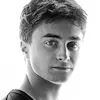 Daniel Radcliffe B&W