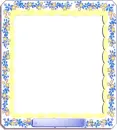 yellow border