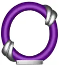 purple border