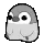 sleepy penguin
