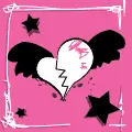 cute emo heart thingy