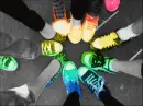 colorful shoes