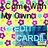 i cam with a credit card!