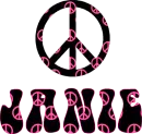 groovy peace sign (janie)