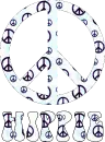 groovy peace sign