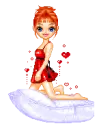 CUTE BLINKING DOLL HEARTS