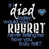 If i died