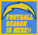 Chargers football smaller