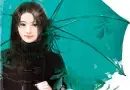 Girl Holding Umbrella