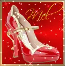 Miu Miu Tea Cup High Heel Shoe (with sparkles)- Mel