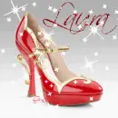 Miu Miu Tea Cup High Heel Shoe (with sparkles)- Laura