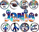 groovy peace stamps (janie)