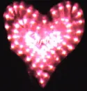 Ponk heart Crystal