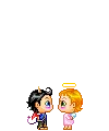 2 young couple in love