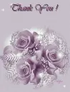 Thank You with Roses