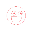 Smiley Face Changing Colors