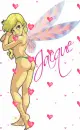 Sexy Tinkerbell (with floating hearts)- Jacque