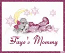 Baby Girl Creddy with the name Faye