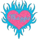 Maggie Flaming Heart 