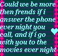 More then friends