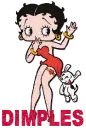 Betty Boop with Dimples