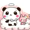 angel panda and bunny