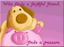 Dog with pig