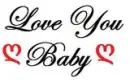 Love yu baby