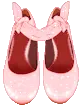 pink shoes