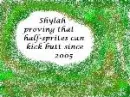 Shylah kicks butt